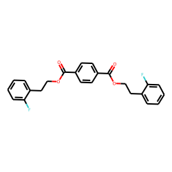 Terephthalic acid, di(2-fluorophenethyl) ester