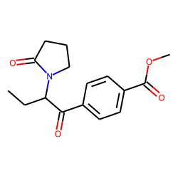 4 -methyl-«alpha»-pyrrolidinobutyrophenone-M (carboxy-oxo-) methyl