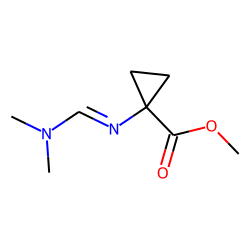 1-Aminocyclopropanecarboxylic acid, N-dimethylaminomethylene-, methyl ester
