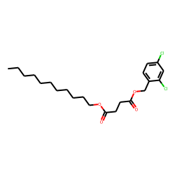 Succinic acid, 2,4-dichlorobenzyl undecyl ester