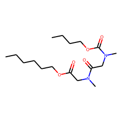 Sarcosylsarcosine, n-butoxycarbonyl-, hexyl ester