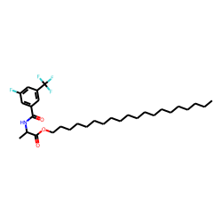 D-Alanine, N-(3-fluoro-5-trifluoromethylbenzoyl)-, eicosyl ester