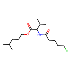 L-Valine, N-(5-chlorovaleryl)-, isohexyl ester