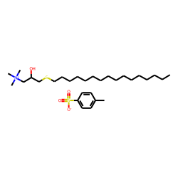 2-Hydroxy-4-thiaeicosyyltrimethylammonium p-tosylate