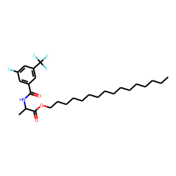 D-Alanine, N-(3-fluoro-5-trifluoromethylbenzoyl)-, hexadecyl ester