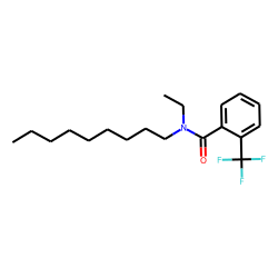 Benzamide, 2-trifluoromethyl-N-ethyl-N-nonyl-