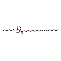 Diethylmalonic acid, hexadecyl hexyl ester