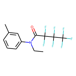 Heptafluorobutanamide, N-ethyl-N-(3-methylphenyl)-
