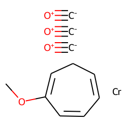 Exo-7-methoxycycloheptatrienechromium tricarbonyl