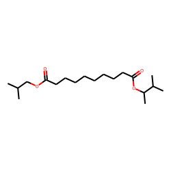 Sebacic acid, isobutyl 3-methylbut-2-yl ester