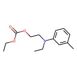 Ethyl 2-(ethyl(m-tolyl)amino)ethyl carbonate