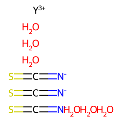 Yttrium isothiocyanate hexahydrate