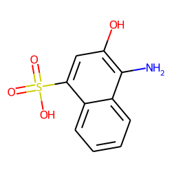 1-Naphthalenesulfonic acid,4-amino-3-hydroxy-