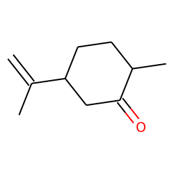 Cyclohexanone, 2-methyl-5-(1-methylethenyl)-