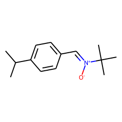 4-Isopropylbenzylidene t-butylamine N-oxide