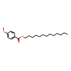 p-Methoxybenzoic acid, tridecyl ester
