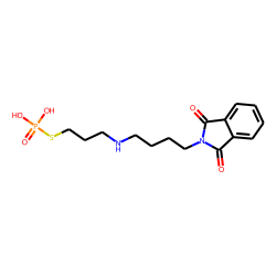 Phosphorothioic acid, s-ester with n-[4-[(3-hydroxypropyl)amino]butyl]phthalimide