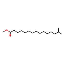 Pentadecanoic acid, 14-methyl-, methyl ester