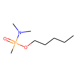 N,n-dimethyl-p-methyl phosphonamidic acid, n-pentyl ester