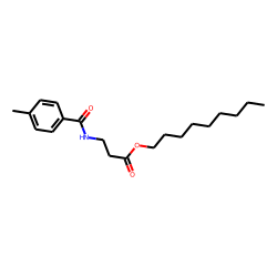 «beta»-Alanine, N-(4-methylbenzoyl)-, nonyl ester