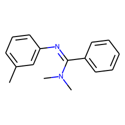 N,N-Dimethyl-N'-(3-methylphenyl)-benzamidine