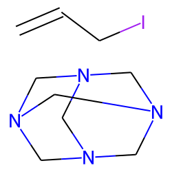 Hexamethylene tetramine allyliodide
