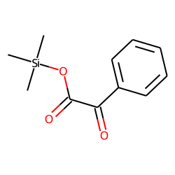 Benzeneacetic acid, «alpha»-oxo-, trimethylsilyl ester