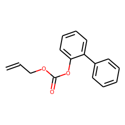 Carbonic acid, allyl 2-biphenyl ester