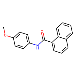 1-Naphthalenecarboxamide, N-(4-methoxyphenyl)-
