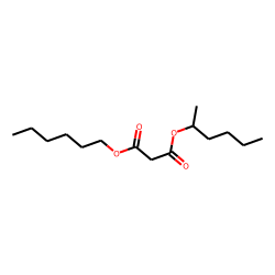 Malonic acid, hexyl 2-hexyl ester