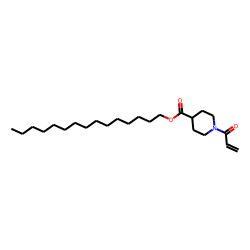 Isonipecotic acid, N-acryloyl-, pentadecyl ester
