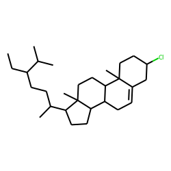 3-chloro-24-ethyl-«delta»5-Cholestadiene