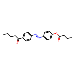 4-n-Pentanoyl-4-n'-butanoyloxyazobenzene