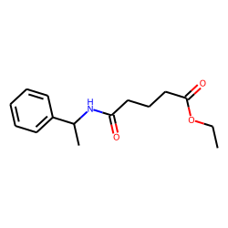 Glutaric acid, monoamide, N-(1-phenylethyl)-, ethyl ester