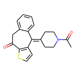 Ketotifen M (nor), acetylated