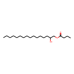 2-Hydroxyhexadecyl butanoate