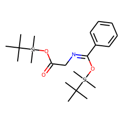 Glycine, N-[«alpha»-[(tert-butyldimethylsilyl)oxy]benzylidene]-, tert-butyldimethylsilyl ester