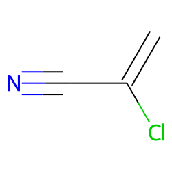 2-Propenenitrile, 2-chloro-