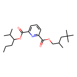 2,6-Pyridinedicarboxylic acid, 2-methylhex-3-yl 2,4,4-trimethylpentyl ester