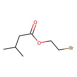 Butanoic acid, 3-methyl, 2-bromoethyl ester
