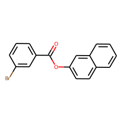 3-Bromobenzoic acid, 2-naphthyl ester