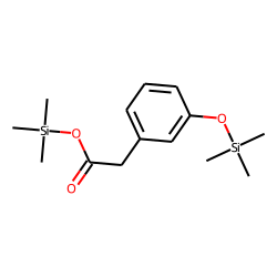 Benzeneacetic acid, 3-[(trimethylsilyl)oxy]-, trimethylsilyl ester