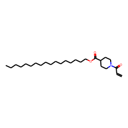 Isonipecotic acid, N-acryloyl-, heptadecyl ester