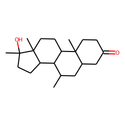 17-«alpha»-Hydroxy-7-«alpha»,17-«alpha»-dimethyl-5-«beta»-androstan-3-one