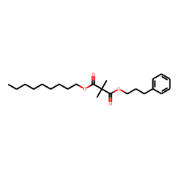 Dimethylmalonic acid, nonyl 3-phenylpropyl ester