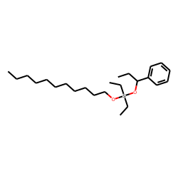 Silane, diethyl(1-phenylpropoxy)undecyloxy-