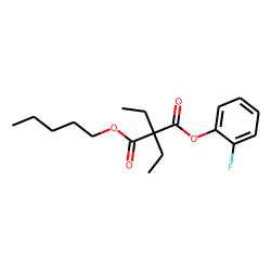 Diethylmalonic acid, 2-fluorophenyl pentyl ester
