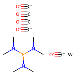 Tungsten, pentacarbonyl(hexamethylphosphorous triamide-P)-, (OC-6-22)-