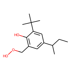 4-sec-Butyl-2-tert-butyl-6-hydroperoxymethyl-phenol