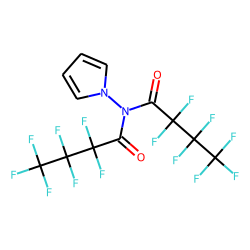 N-Nitrosopyrrolidine, HFBA-derivative